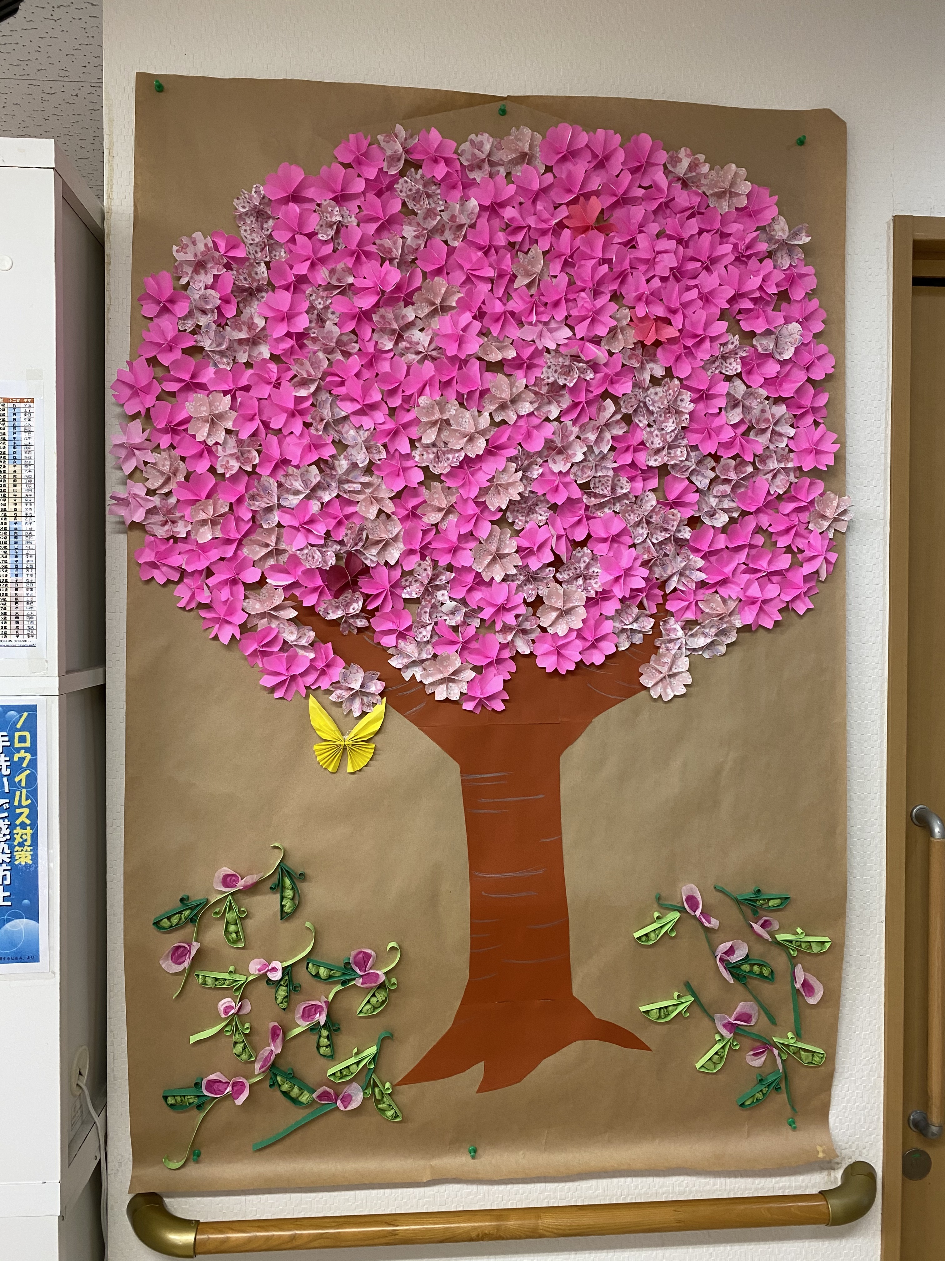 3月壁画制作 さくら 3月壁画制作 さくら